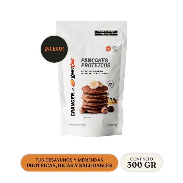 PANCAKES PROTEICOS CHOCOLATE Y AVELLANAS x300g