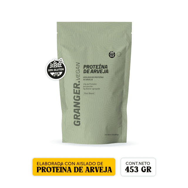 PROTEINA DE ARVEJA SABOR VAINILLA x453g