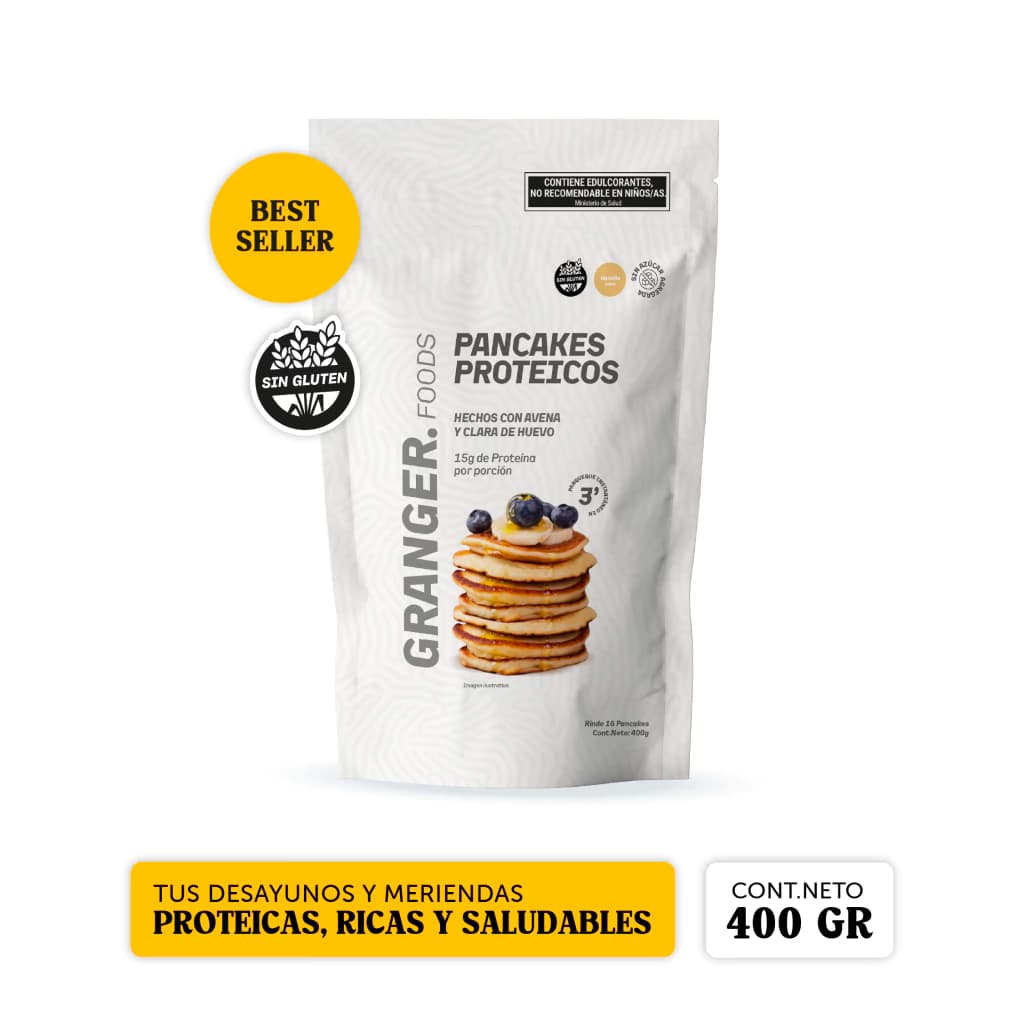 Pancakes Proteicos Vainilla